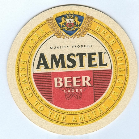 Amstel posavasos Página A