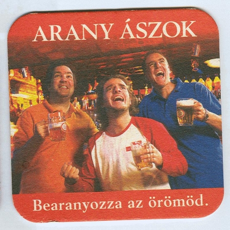 Arany Ászok posavasos Página A
