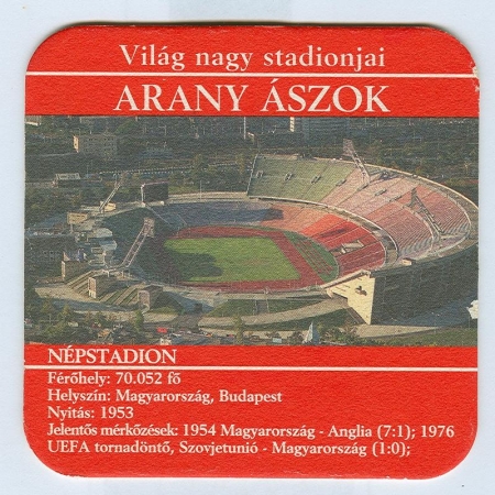 Arany Ászok posavasos Página B