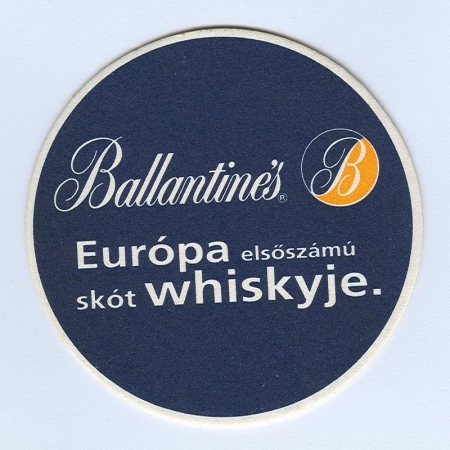 Ballantine's posavasos Página A