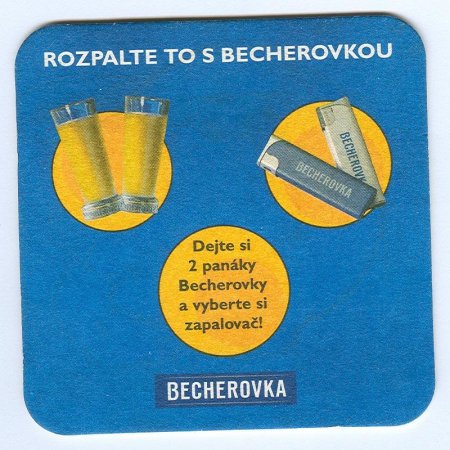 Becherovka posavasos Página B