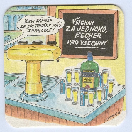 Becherovka posavasos Página A