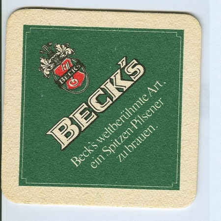 Beck's posavasos Página A
