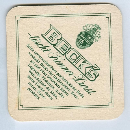 Beck's posavasos Página B