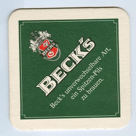 Beck's posavasos Página A