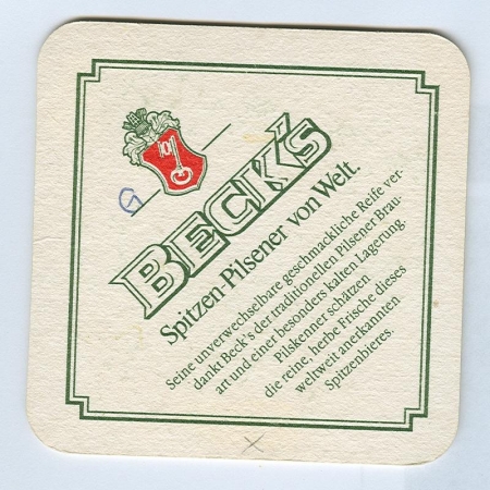 Beck's posavasos Página B