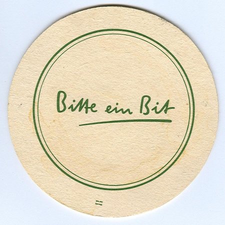 Bitburger posavasos Página B