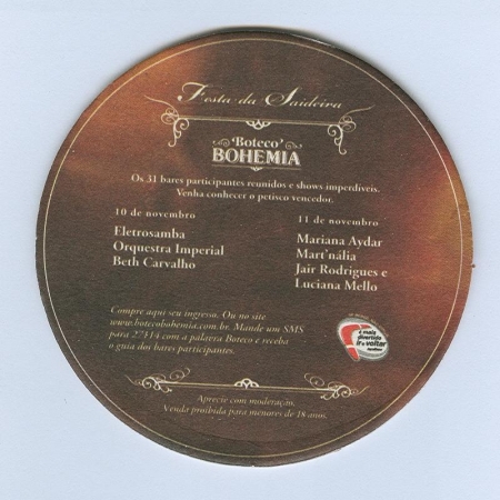 Bohemia posavasos Página B