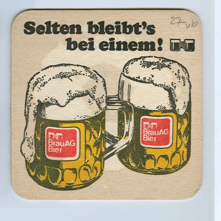 Brau AG posavasos Página A