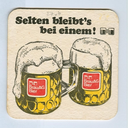 Brau AG posavasos Página A