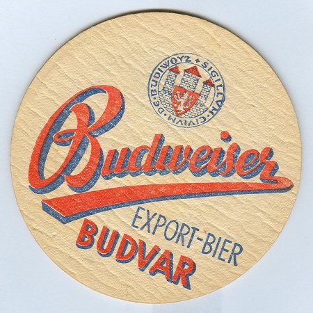Budweiser posavasos Página A