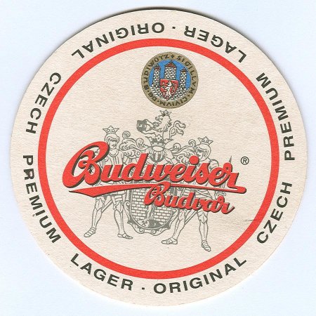 Budweiser posavasos Página B
