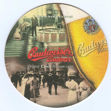 Budweiser posavasos Página A