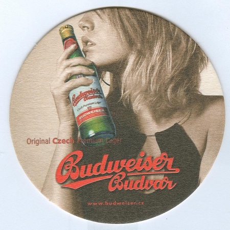 Budweiser posavasos Página A
