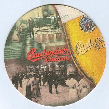 Budweiser posavasos Página A