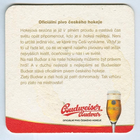 Budweiser posavasos Página B