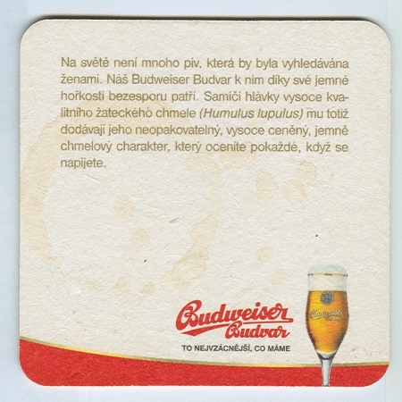 Budweiser posavasos Página B
