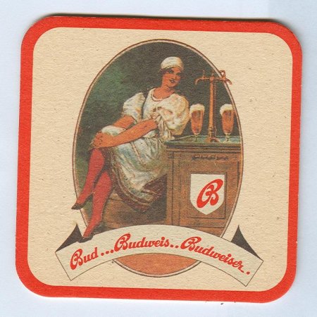 Budweiser posavasos Página A