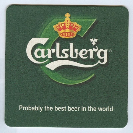 Carlsberg posavasos Página A