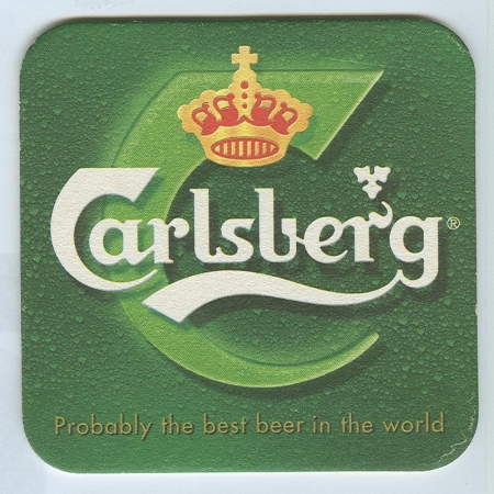 Carlsberg posavasos Página A