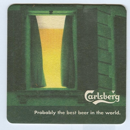 Carlsberg posavasos Página B