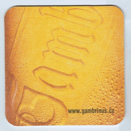Gambrinus posavasos Página B