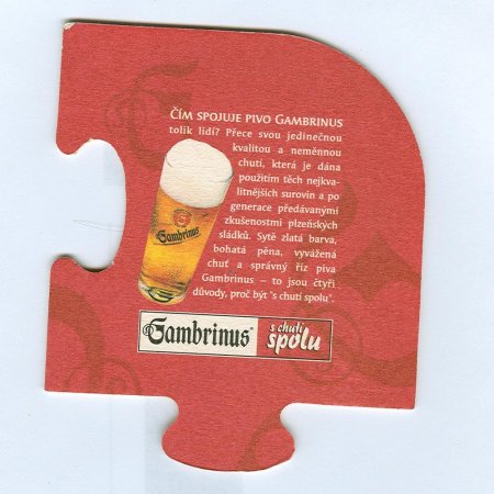 Gambrinus posavasos Página B