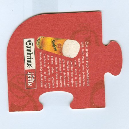 Gambrinus posavasos Página B