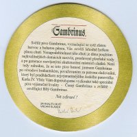 Gambrinus posavasos Página B