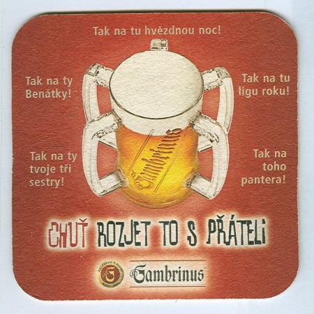 Gambrinus posavasos Página A