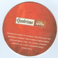 Gambrinus posavasos Página B