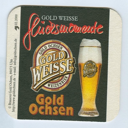 Gold Weisse posavasos Página A