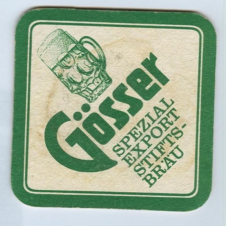 Gösser posavasos Página A