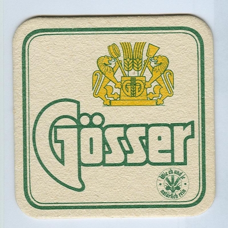 Gösser posavasos Página A