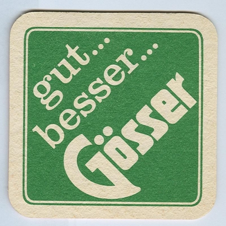 Gösser posavasos Página A