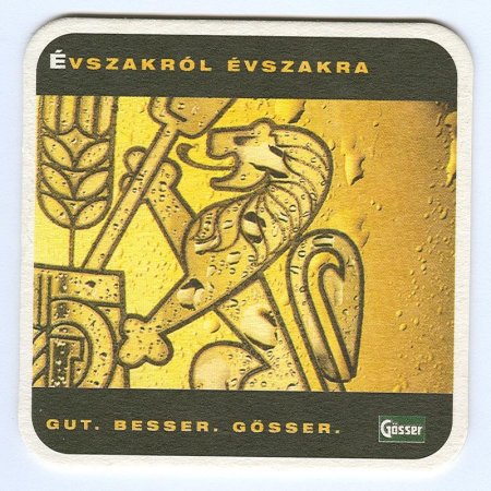 Gösser posavasos Página B