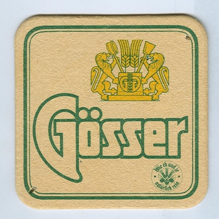 Gösser posavasos Página A