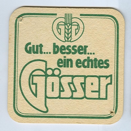 Gösser posavasos Página B