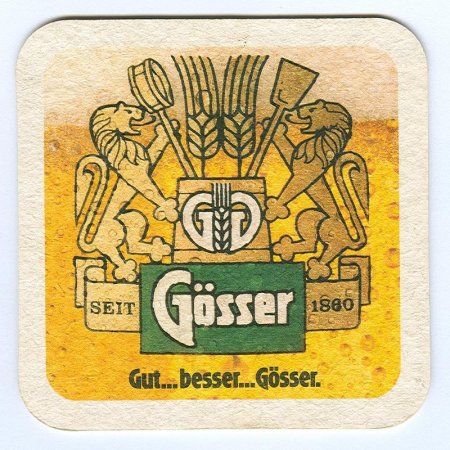 Gösser posavasos Página B