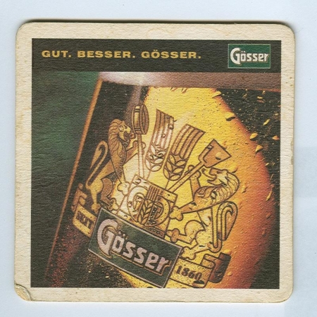 Gösser posavasos Página B