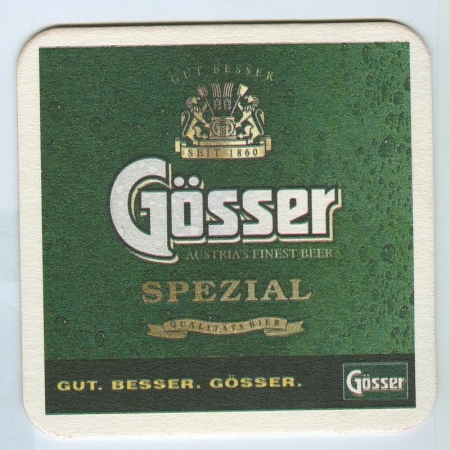 Gösser posavasos Página A