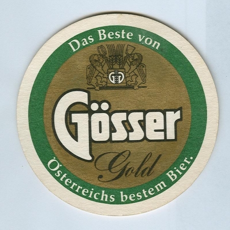 Gösser posavasos Página A