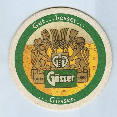 Gösser posavasos Página B