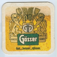 Gösser posavasos Página A