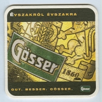 Gösser posavasos Página A