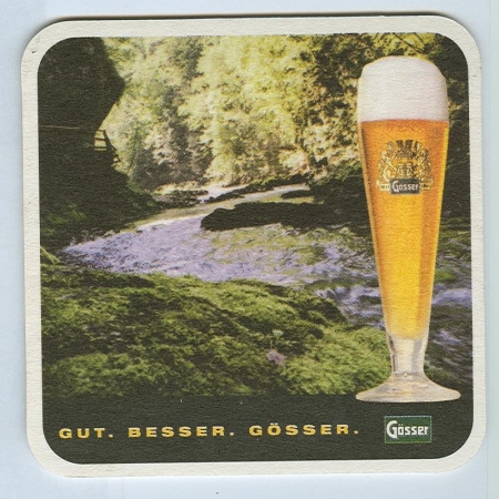 Gösser posavasos Página B