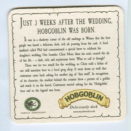 Hobgoblin posavasos Página B