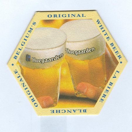 Hoegaarden posavasos Página A