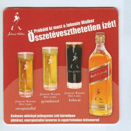 Johnnie Walker posavasos Página B