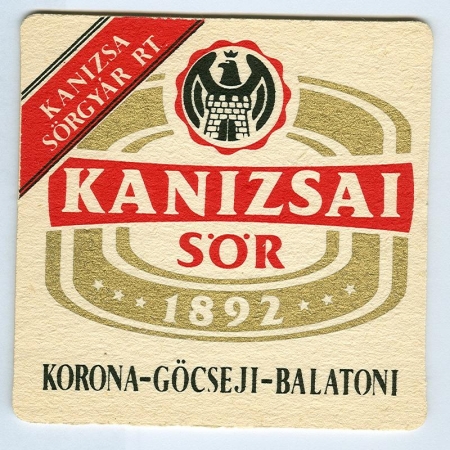 Kanizsai posavasos Página A